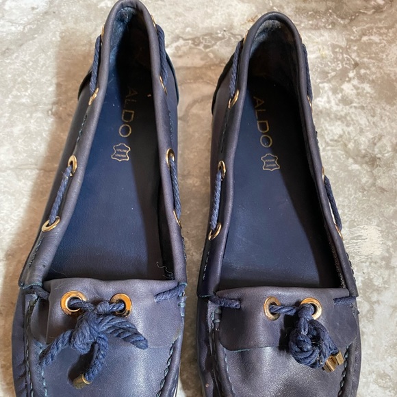 ‘Tis the season to go on the boat with the perfect ALDO sea loafers! Dark Blue! - Picture 5 of 7
